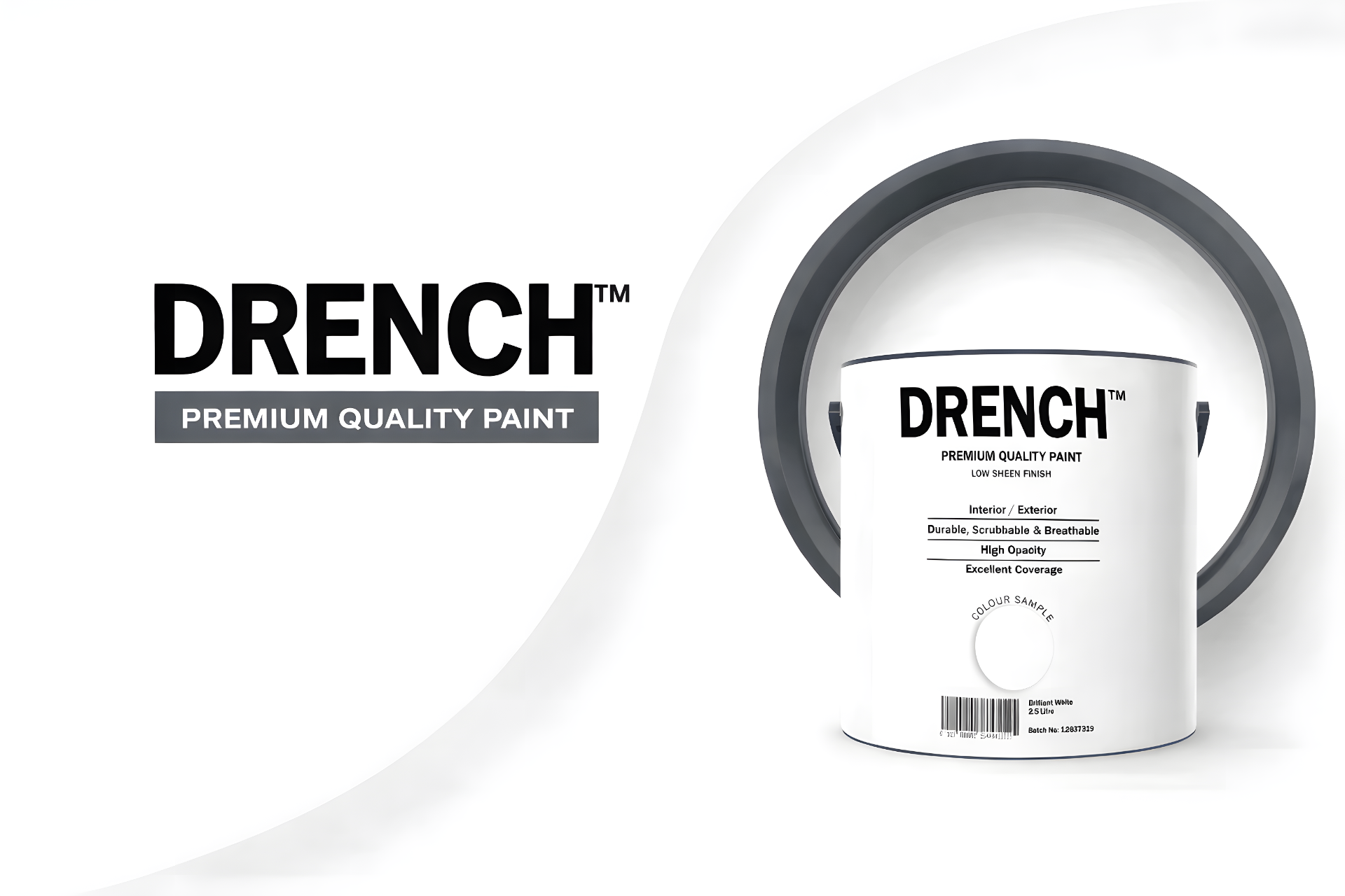 Drench paint cans