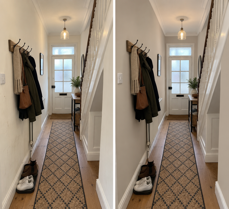 DRENCH™ All In One Paint — Soft Greige customer project — before and after