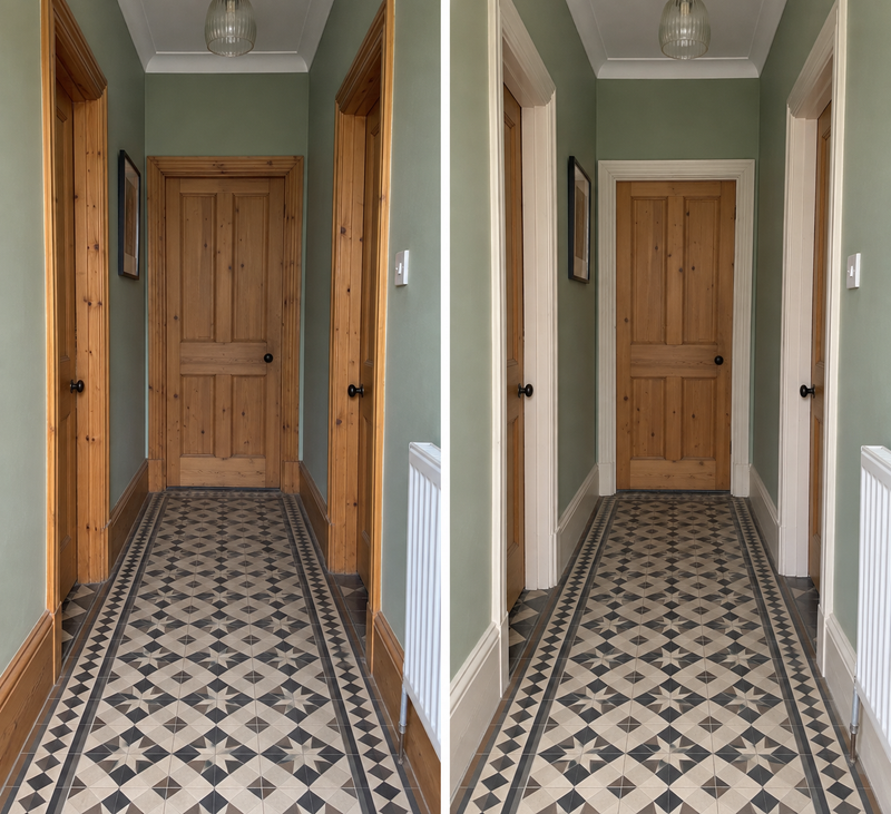 DRENCH™ All In One Paint — Sahara Stone customer project — before and after