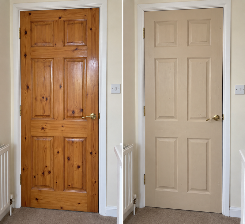 DRENCH™ All In One Paint — Sand Dune customer project — before and after
