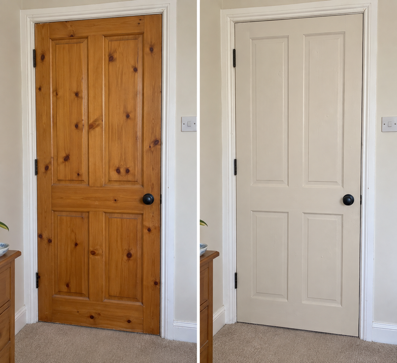 DRENCH™ All In One Paint — Sahara Stone customer project — before and after