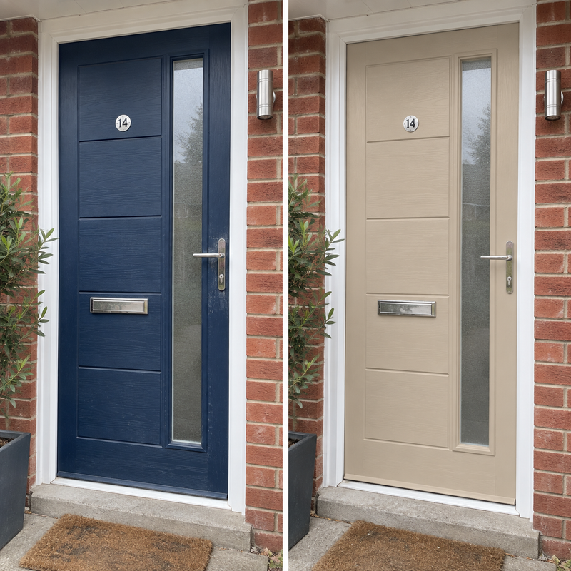 DRENCH™ All In One Paint — Sand Dune customer project — before and after