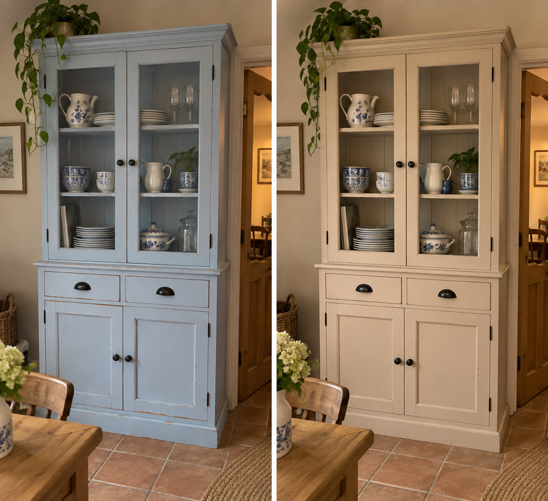 DRENCH™ All In One Paint — Sand Dune customer project — before and after