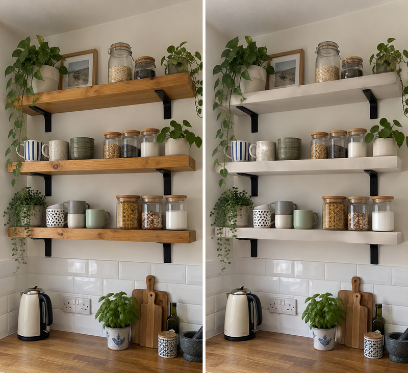 DRENCH™ All In One Paint — Sahara Stone customer project — before and after