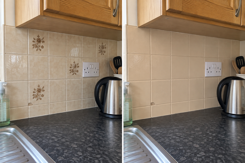 DRENCH™ All In One Paint — Sand Dune customer project — before and after