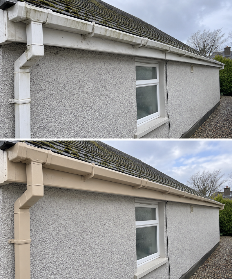 DRENCH™ All In One Paint — Sand Dune customer project — before and after