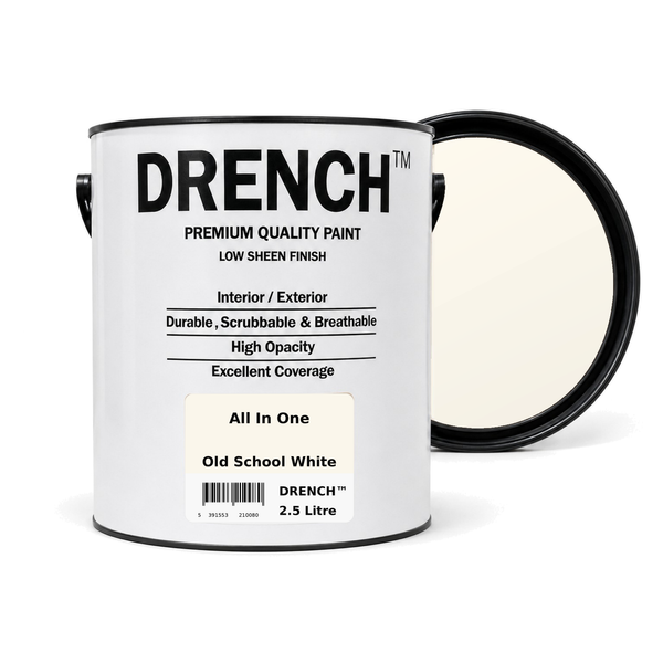 DRENCH™ All In One Paint — Old School White paint